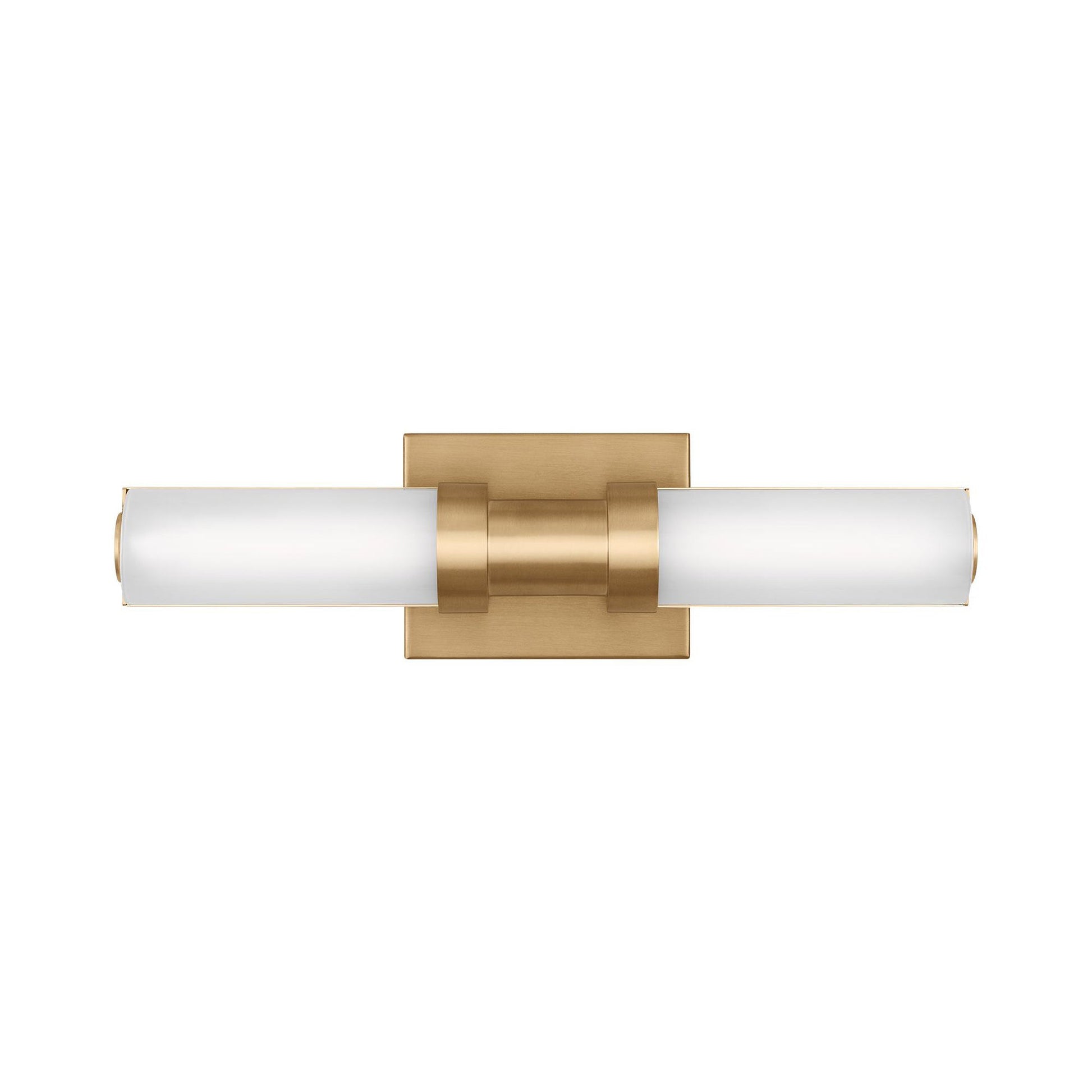 Kiel LED Bath Vanity Light in Satin Brass (Small).