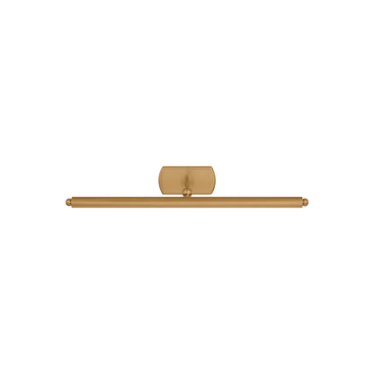 Lamont LED Picture Light in Burnished Brass (19.13-Inch).