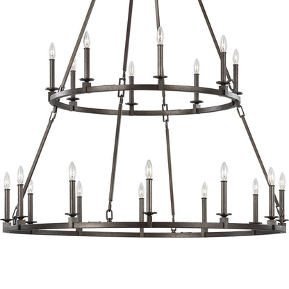 Landen Chandelier in Detail.