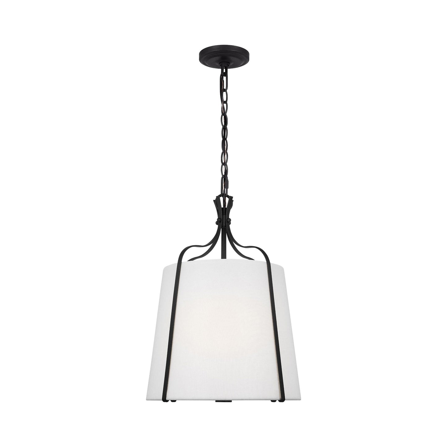 Leander Pendant Light in Smith Steel (Small).