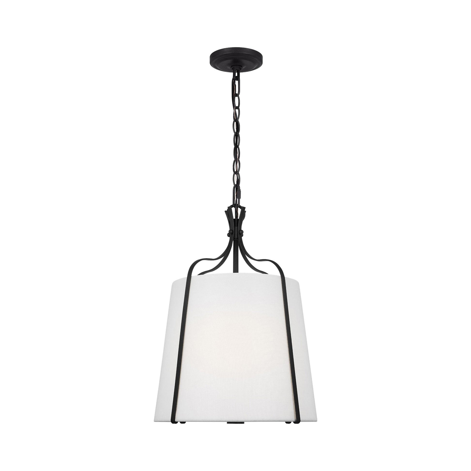 Leander Pendant Light in Smith Steel (Small).