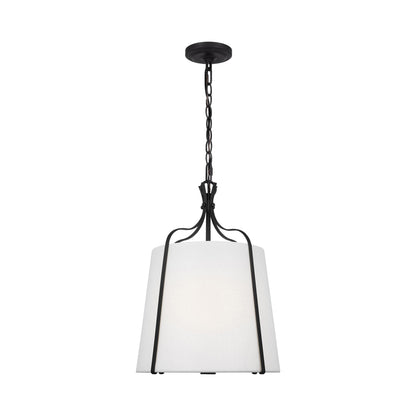 Leander Pendant Light in Smith Steel (Small).