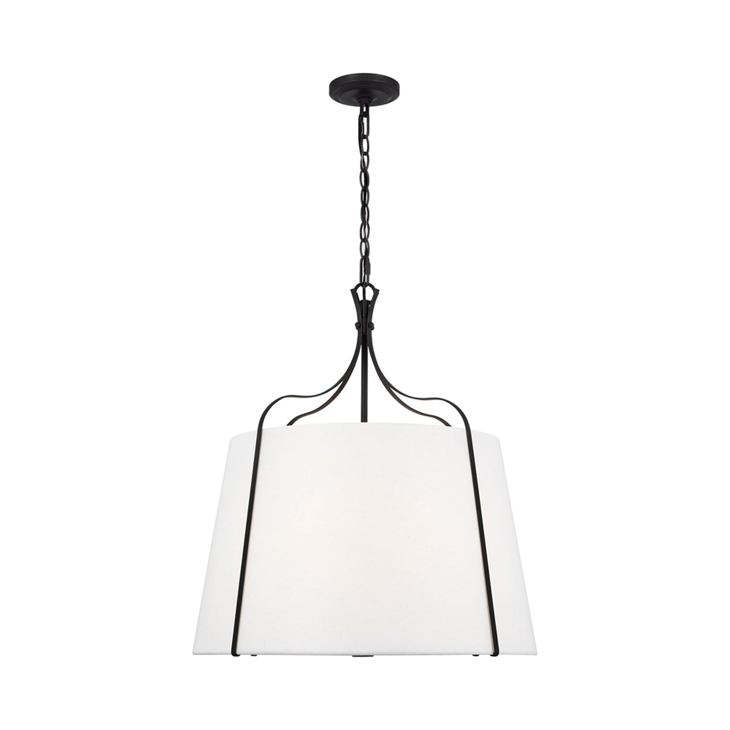 Leander Pendant Light in Smith Steel (Large).