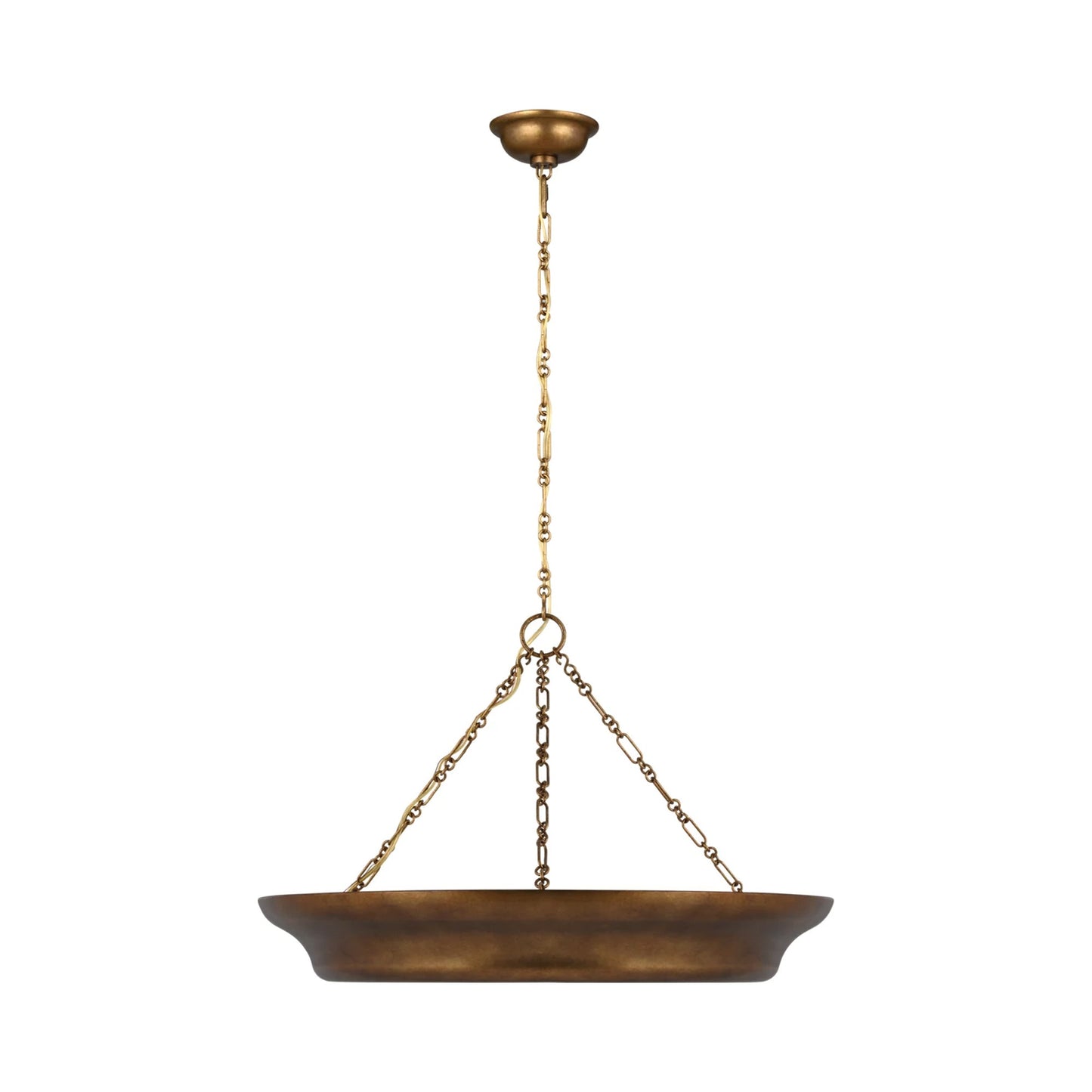 Lenoir Chandelier in Vintage Gild (24-Inch).