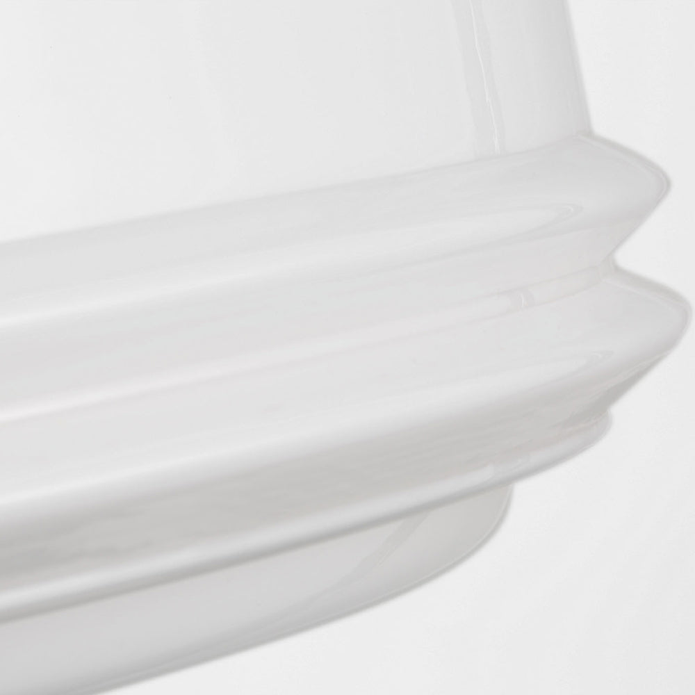 Lente Classic Flush Mount Ceiling Light in Detail.