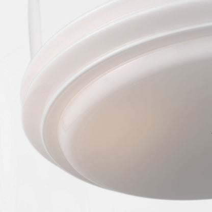 Lente Classic Flush Mount Ceiling Light in Detail.