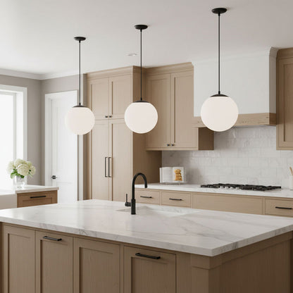 Leo Pendant Light in kitchen.