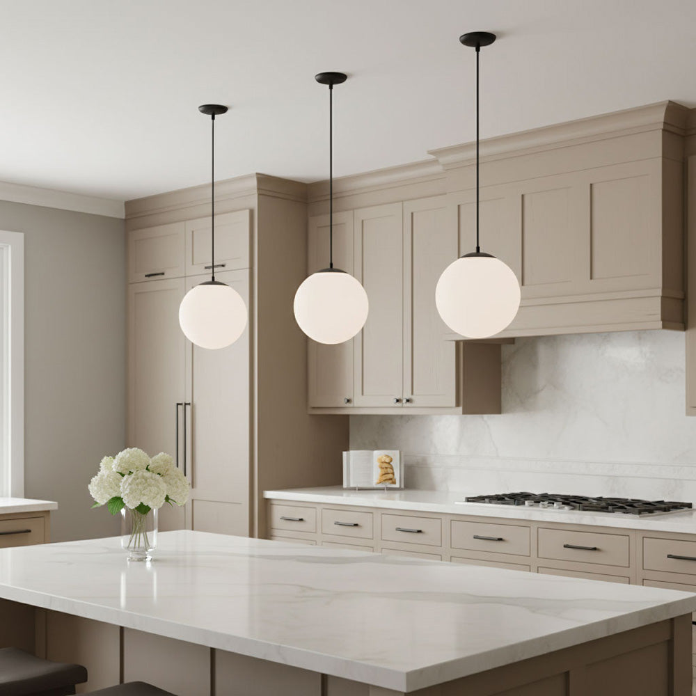 Leo Pendant Light in kitchen.