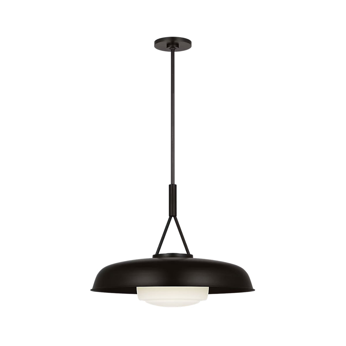 Liora Pendant Light in Aged Iron/Aged Iron (20-Inch).