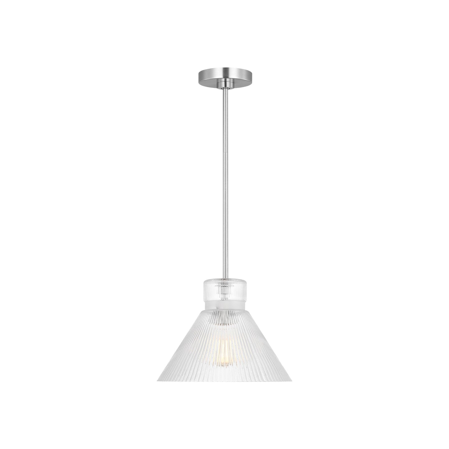 Liouet Pendant Light in Brushed Nickel (Medium).