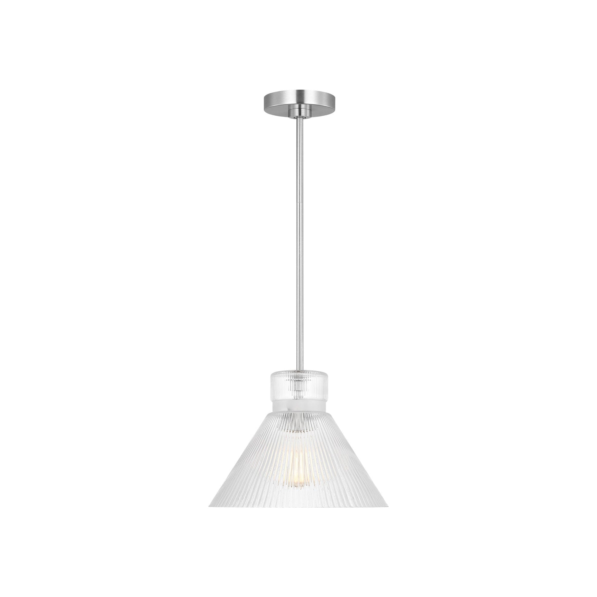 Liouet Pendant Light in Brushed Nickel (Medium).