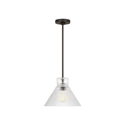 Liouet Pendant Light in Midnight Black (Medium).