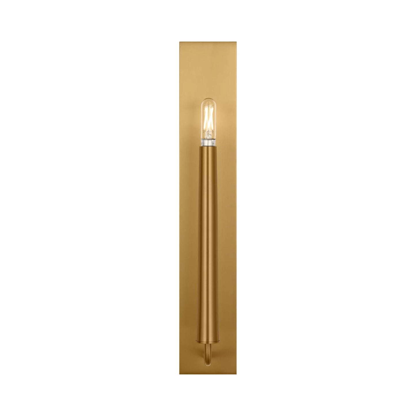 Lois Wall Light in Burnished Brass (1-Light).