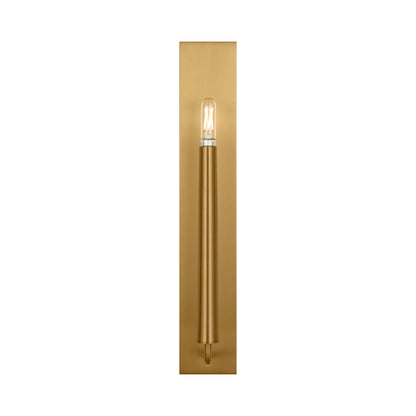 Lois Wall Light in Burnished Brass (1-Light).