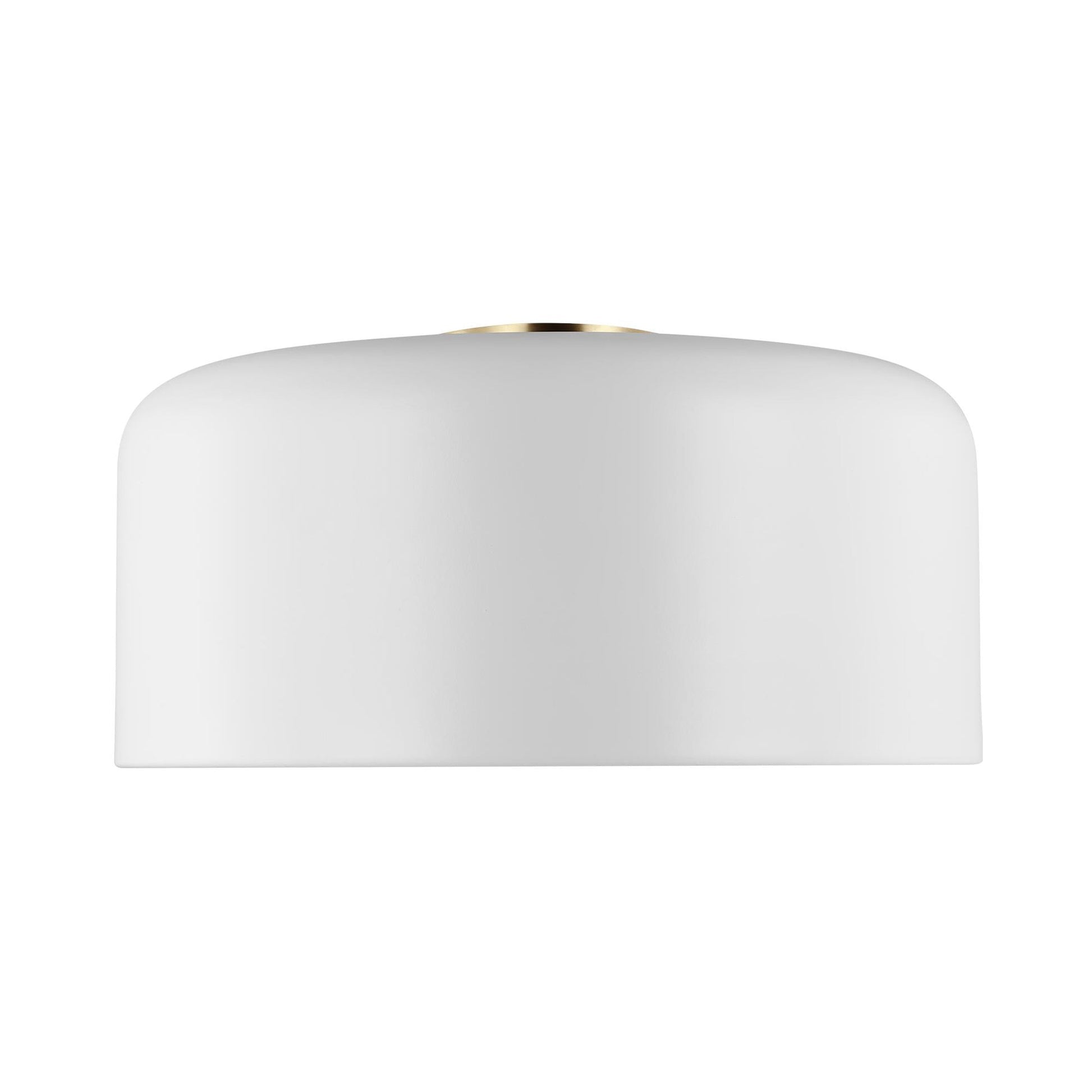 Malone Flush Mount Ceiling Light in Matte White (Large).