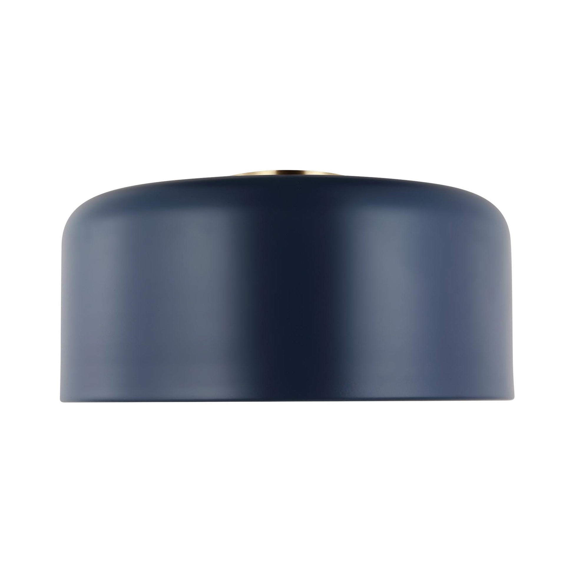 Malone Flush Mount Ceiling Light in Navy (Large).