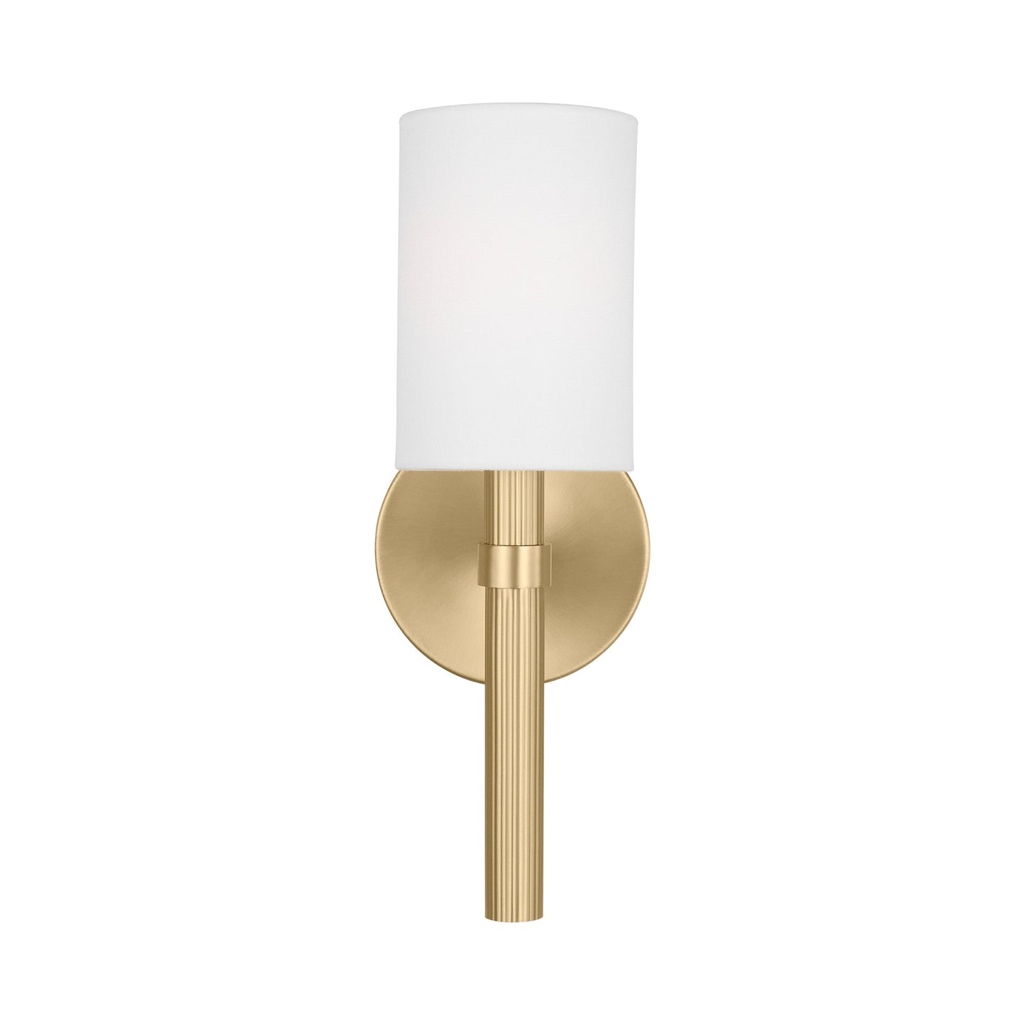 Manor Bath Wall Light in Satin Brass.