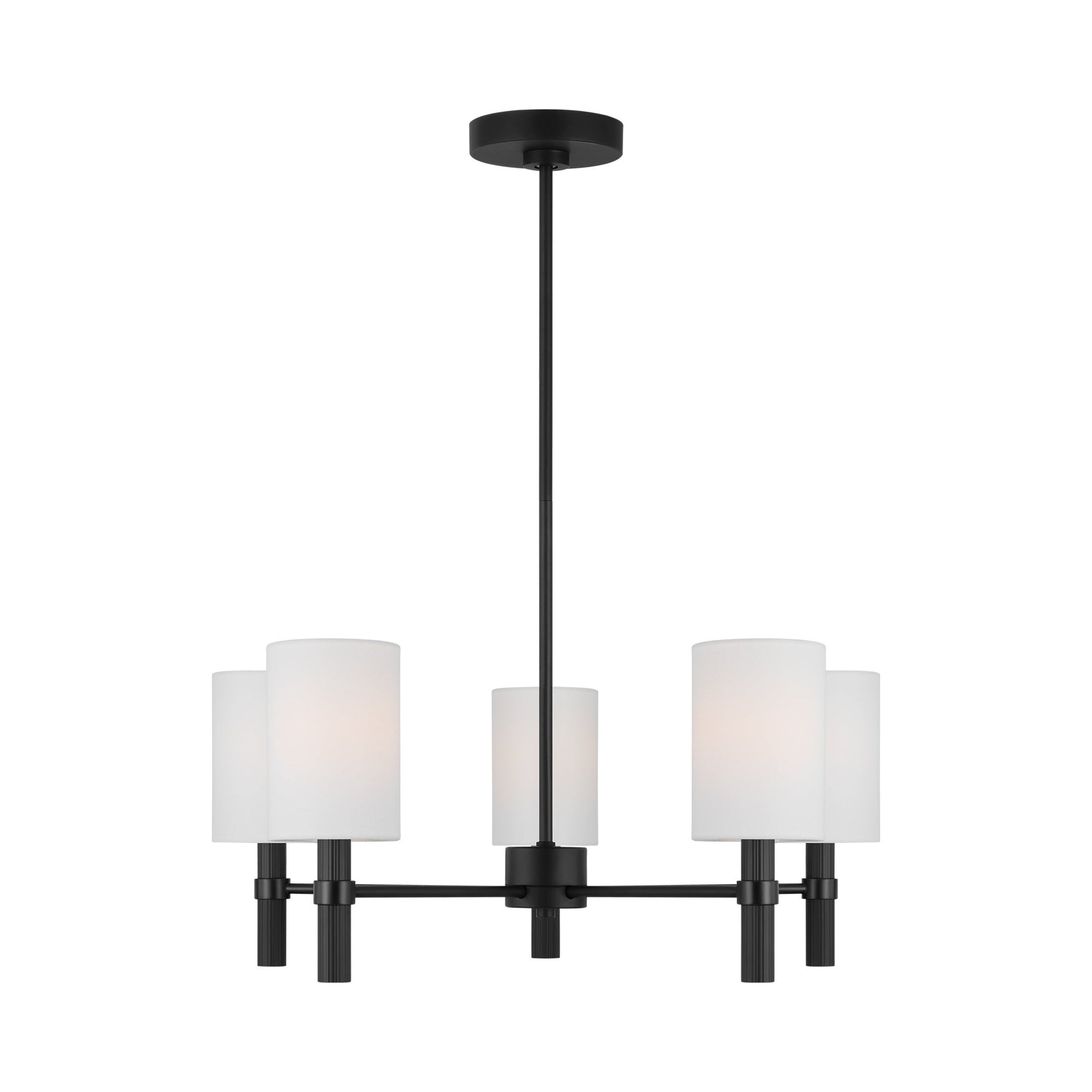 Manor Chandelier in Midnight Black (Medium).