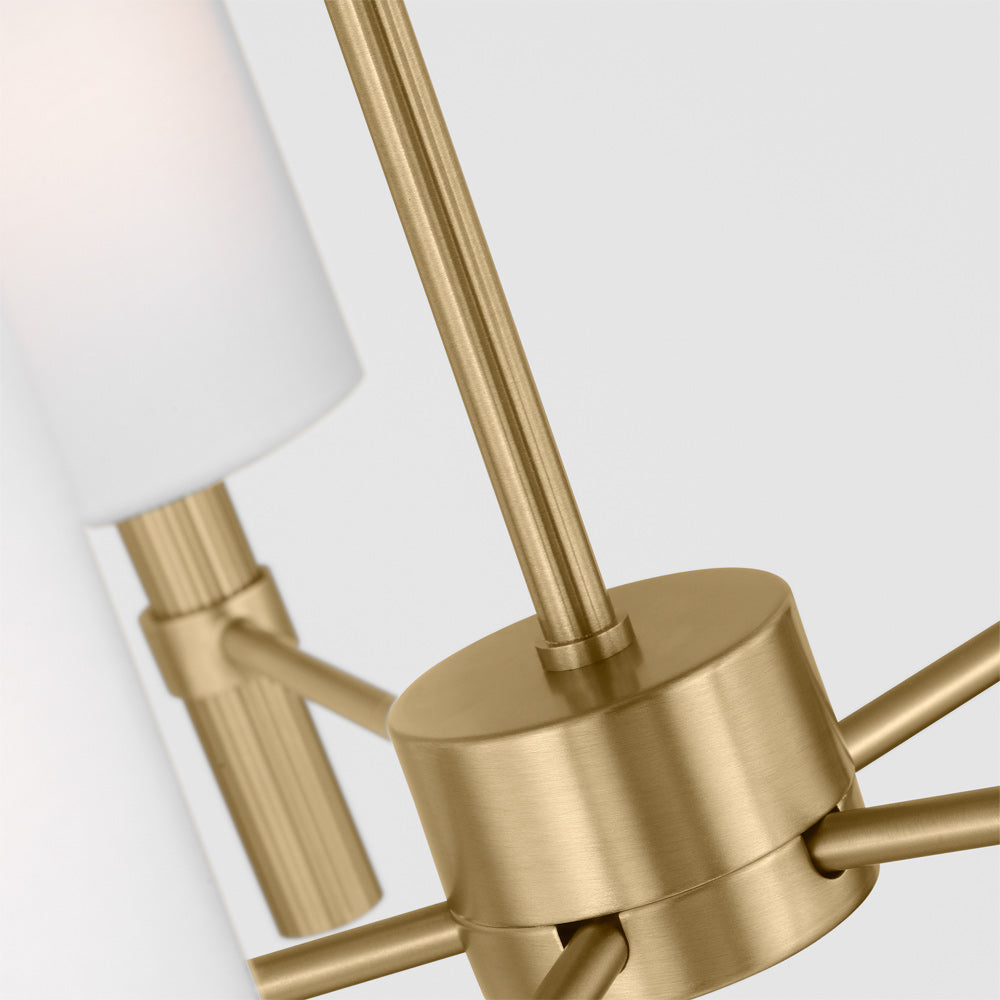 Manor Chandelier in Detail.