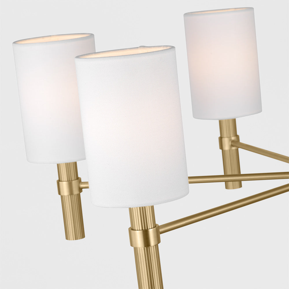 Manor Chandelier in Detail.