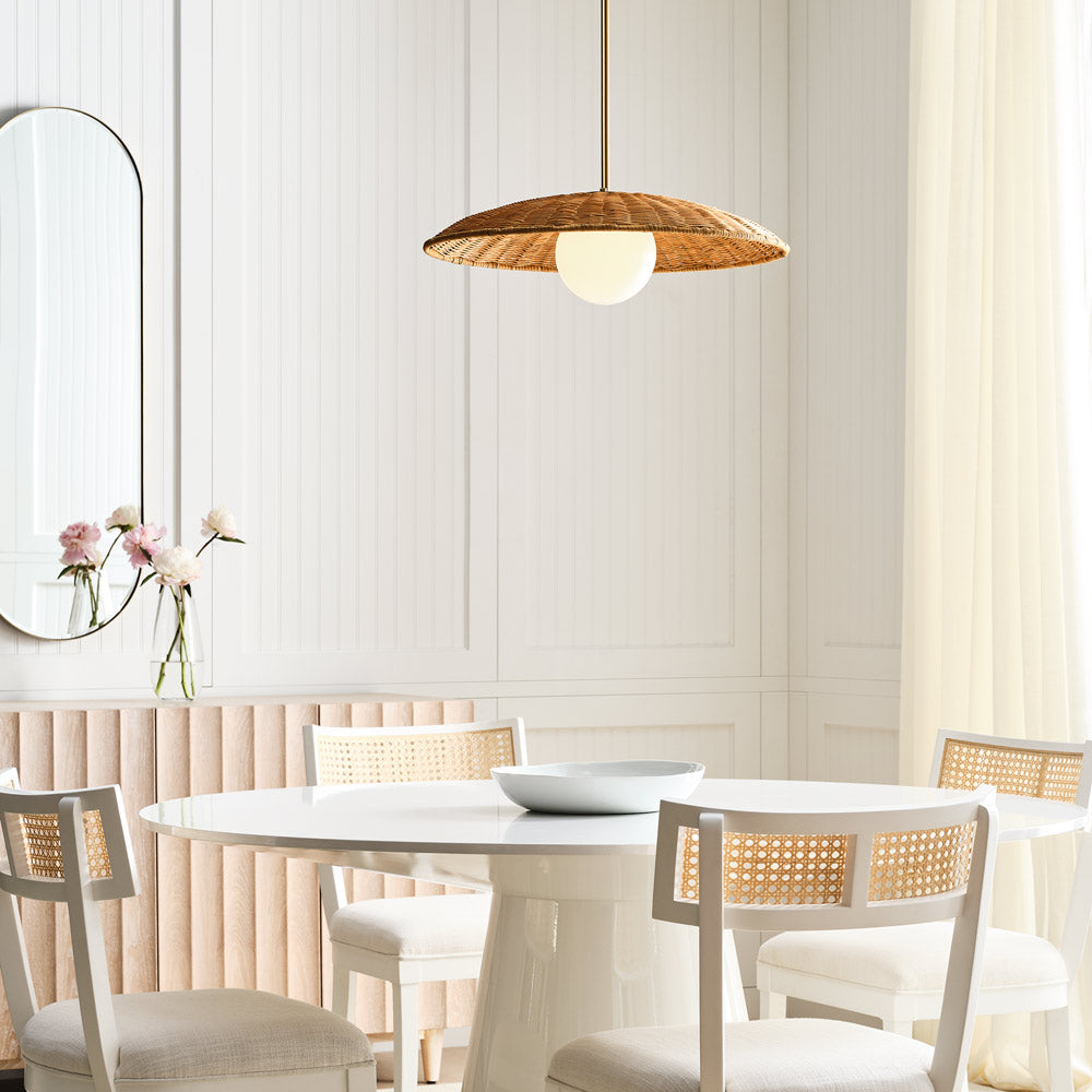 Mari Pendant Light in dining room.