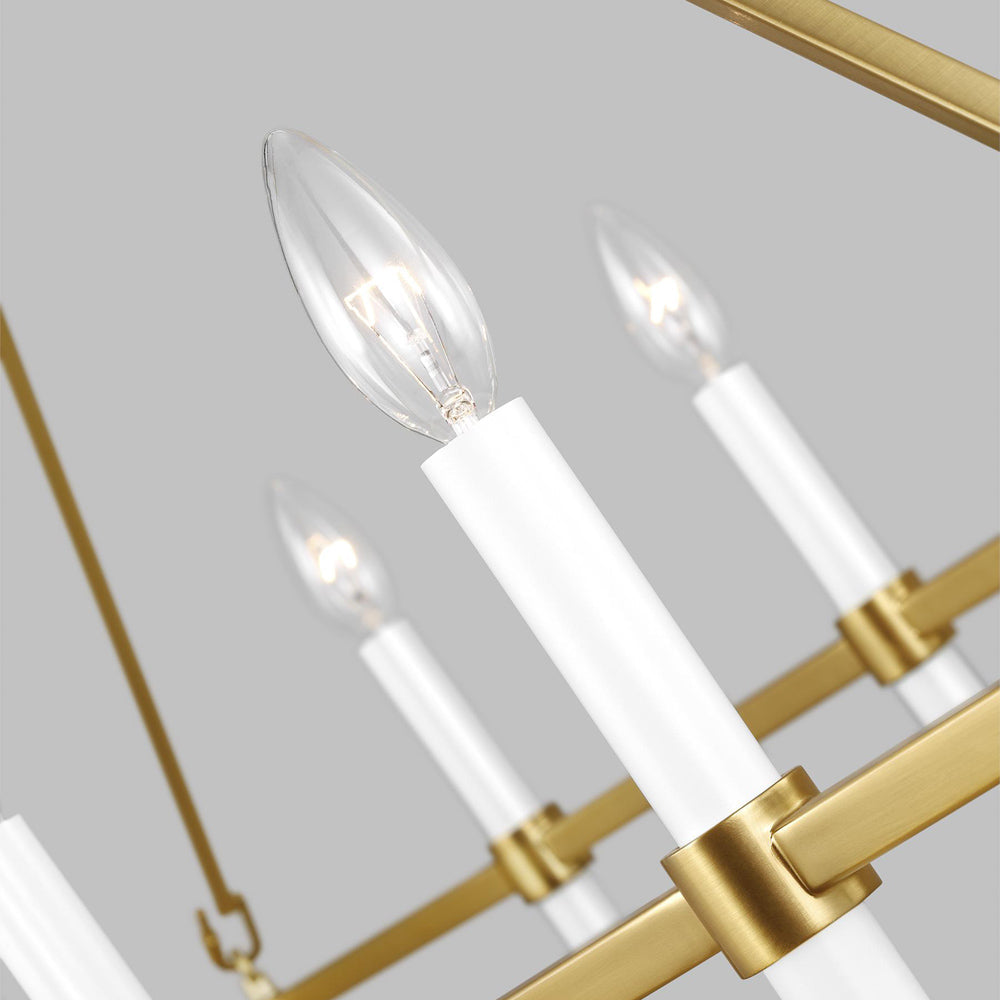 Marston Linear Chandelier in Detail.