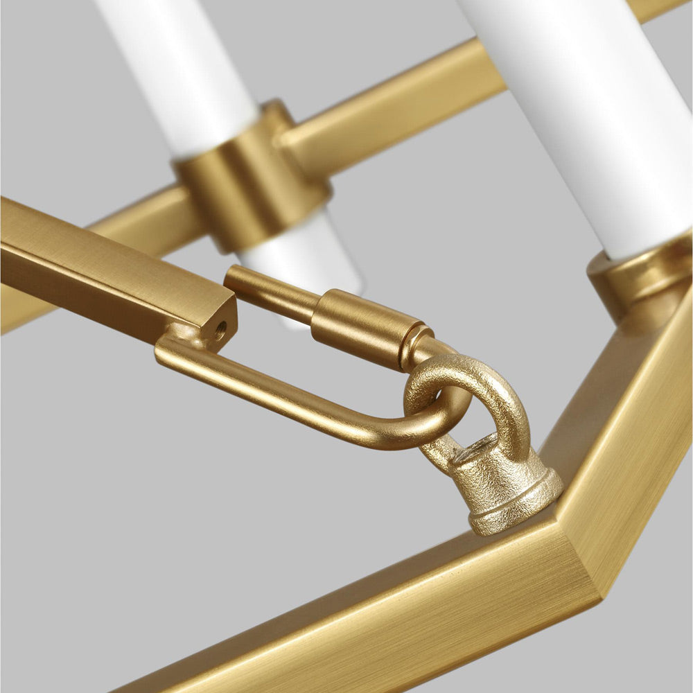 Marston Linear Chandelier in Detail.