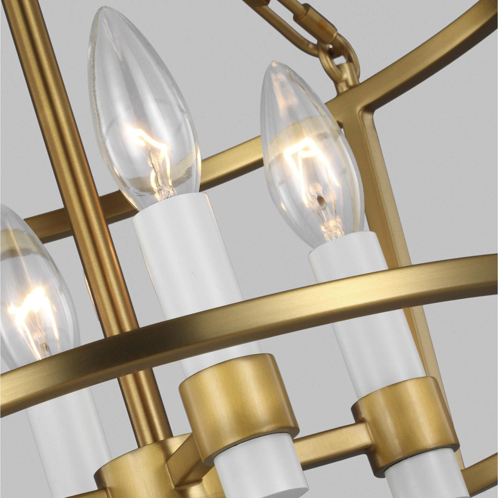 Marston Semi-Flush Mount Ceiling Light in Detail.