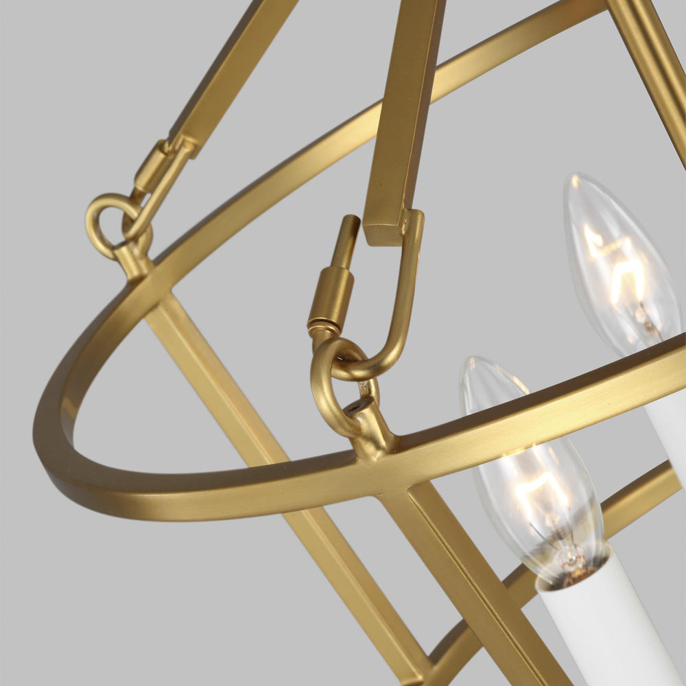 Marston Semi-Flush Mount Ceiling Light in Detail.