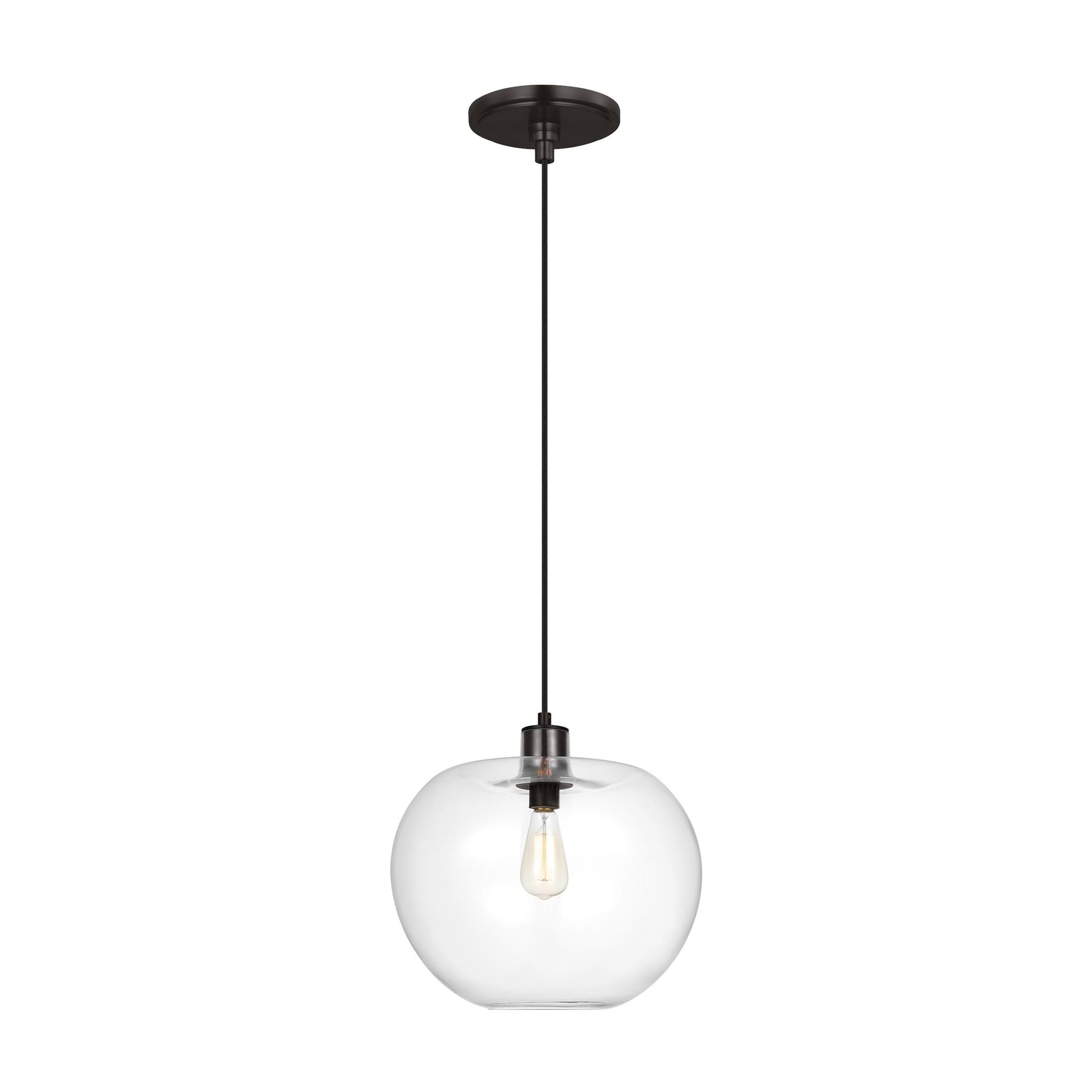 Mela Pendant Light in Aged Iron (Large).
