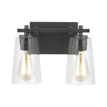 Mercer Bath Vanity Light in Oil Rubbed Bronze (2-Light).