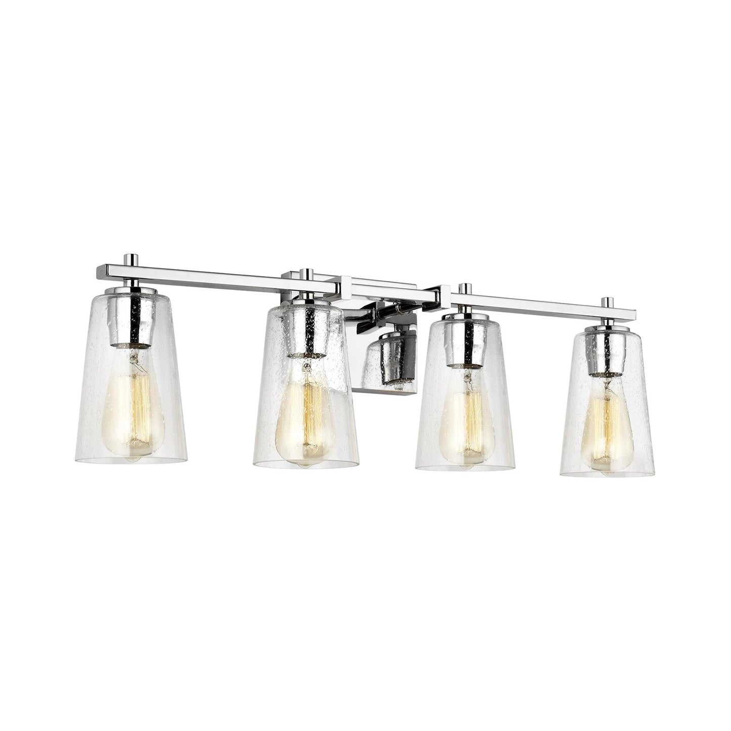 Mercer Bath Vanity Light in Chrome (4-Light).
