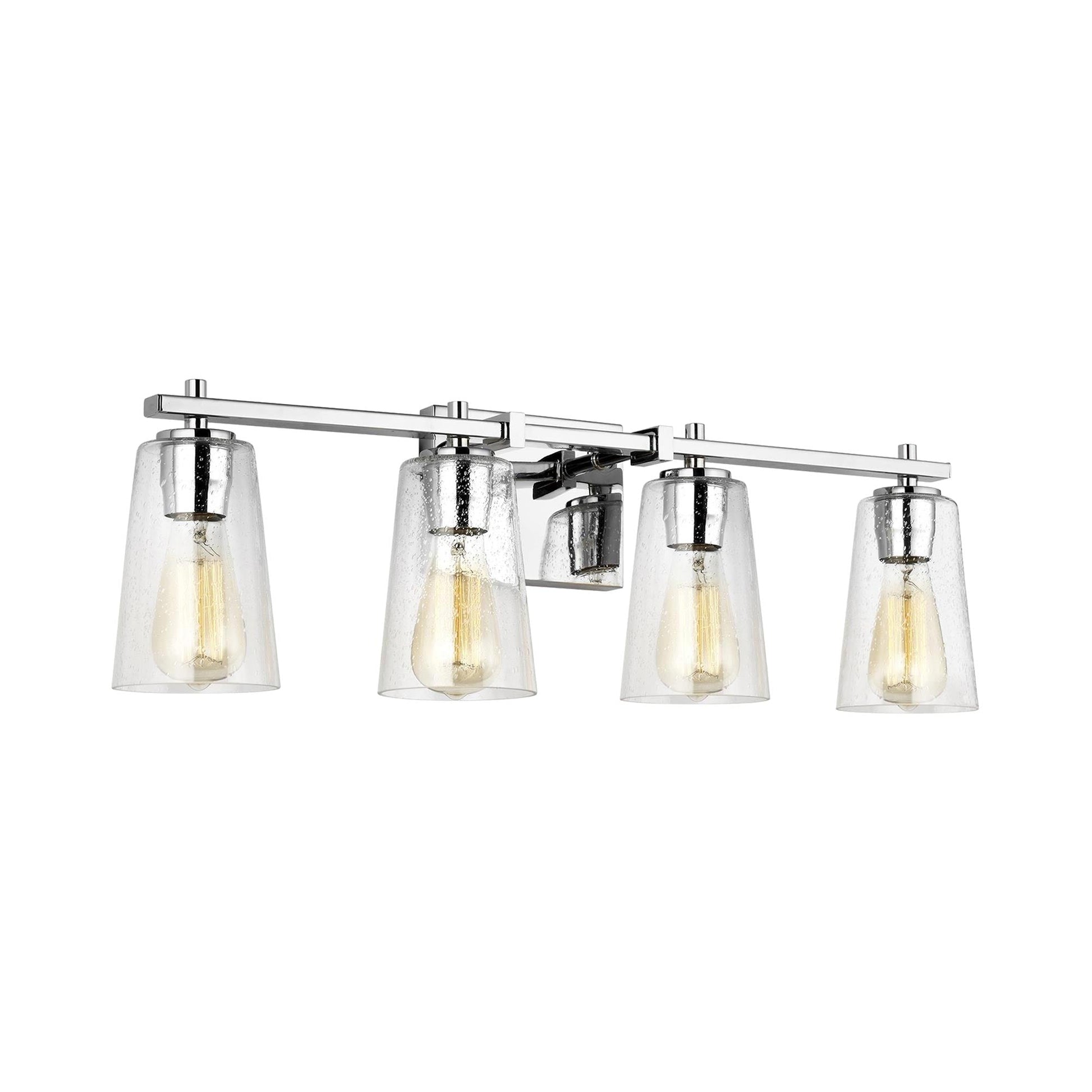 Mercer Bath Vanity Light in Chrome (4-Light).