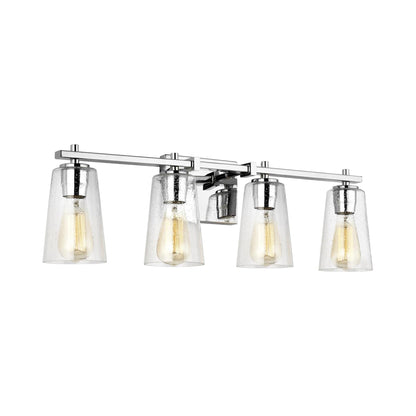 Mercer Bath Vanity Light in Chrome (4-Light).