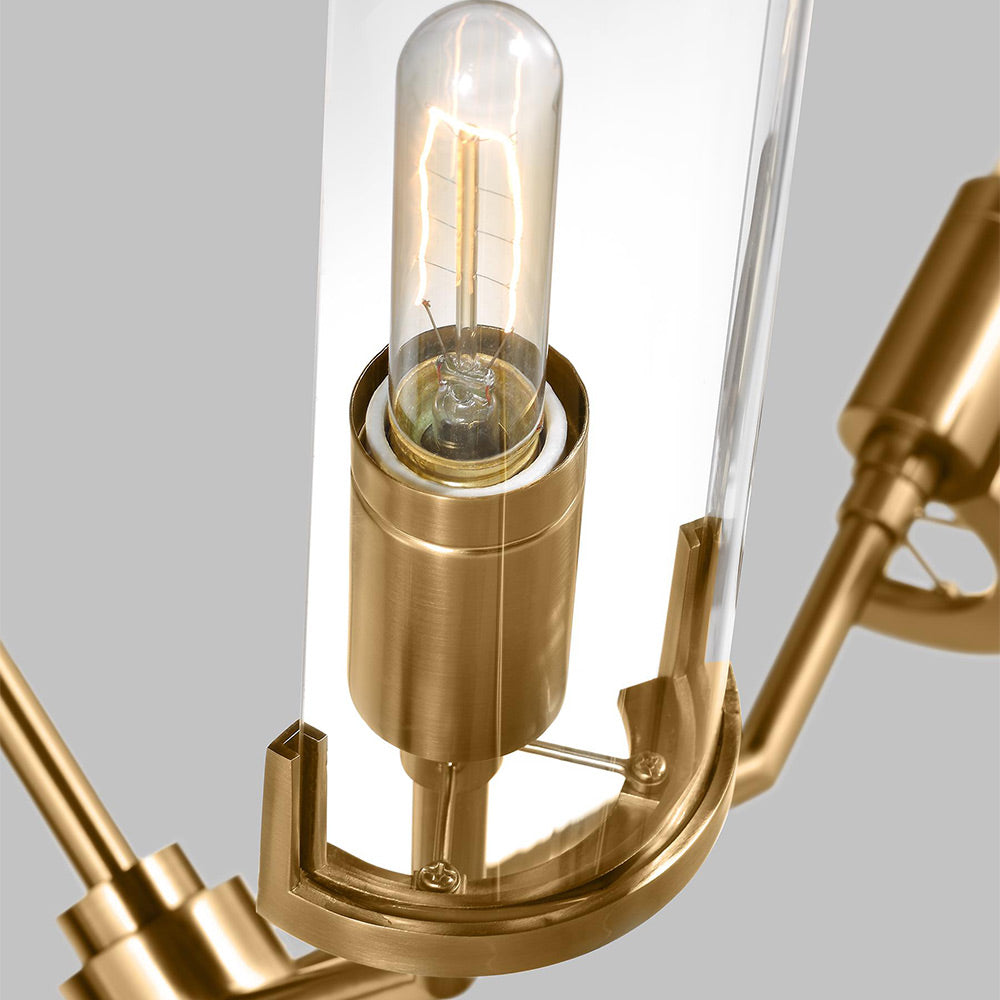 Mezzo Chandelier in Detail.