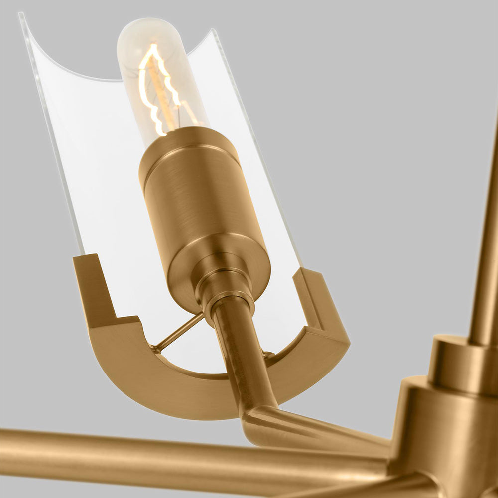 Mezzo Chandelier in Detail.