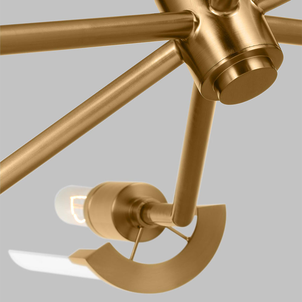 Mezzo Chandelier in Detail.