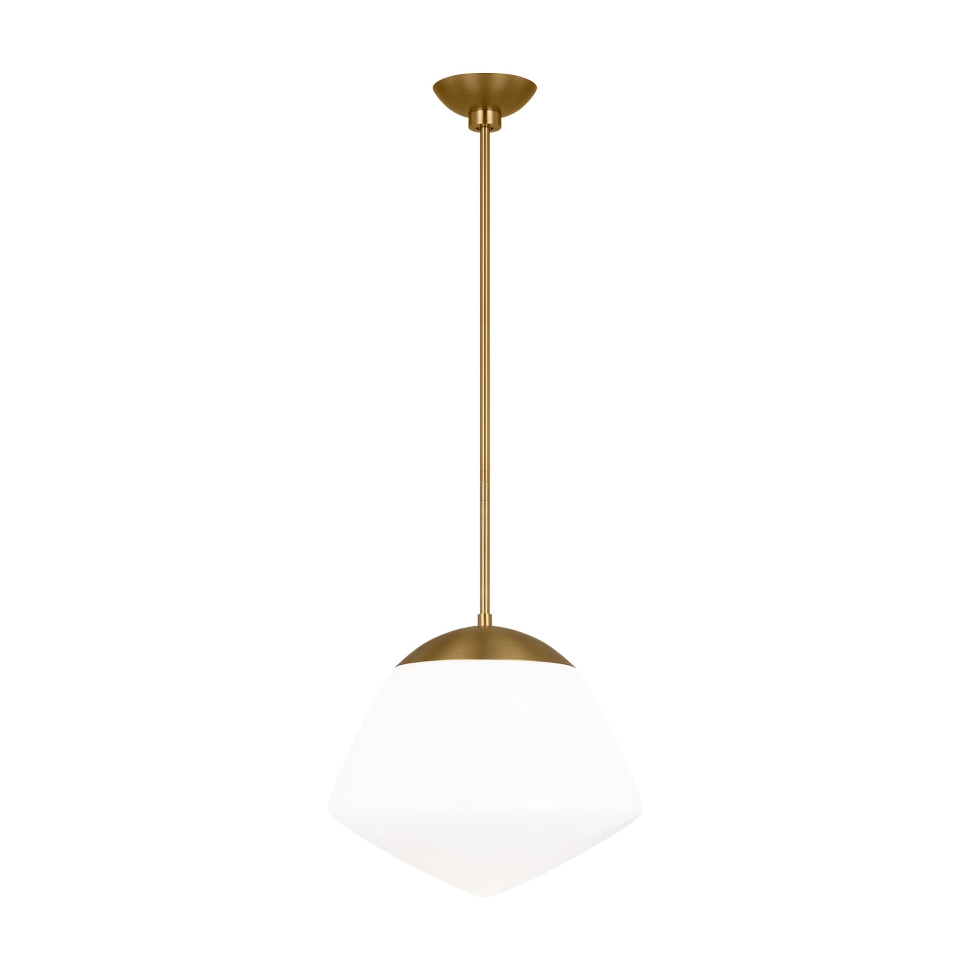 Milne Pendant Light in Burnished Brass (Small).