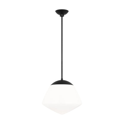 Milne Pendant Light in Midnight Black (Small).