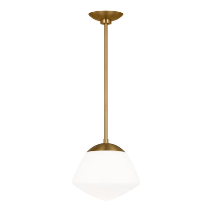 Milne Pendant Light in Burnished Brass (Large).