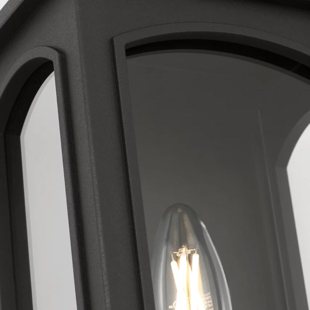 Modesto Outdoor Wall Light in Detail.