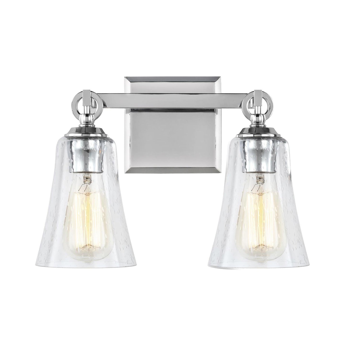 Monterro Bath Vanity Light in Chrome (2-Light).