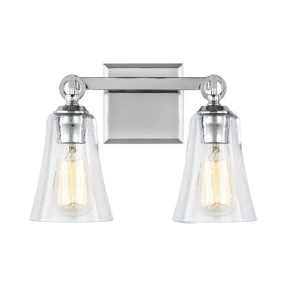 Monterro Bath Vanity Light in Chrome (2-Light).
