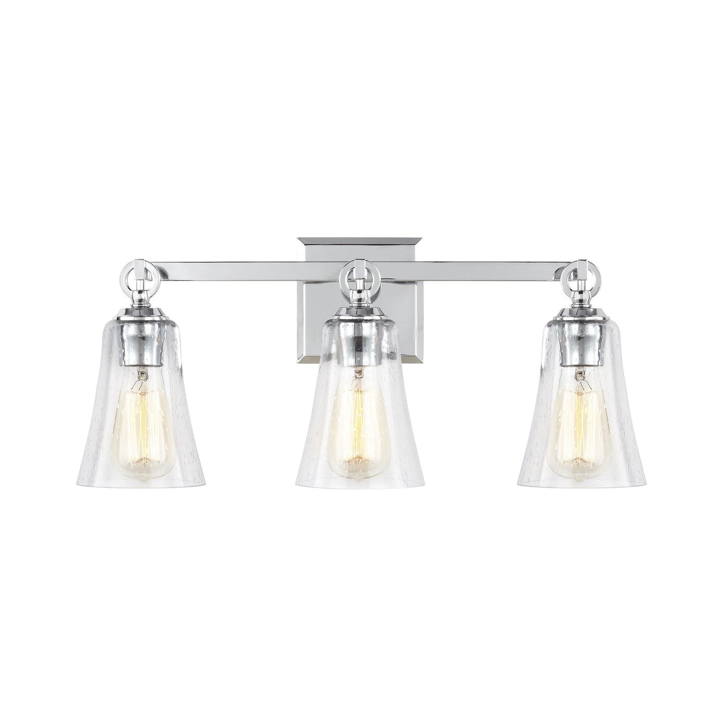 Monterro Bath Vanity Light in Chrome (3-Light).
