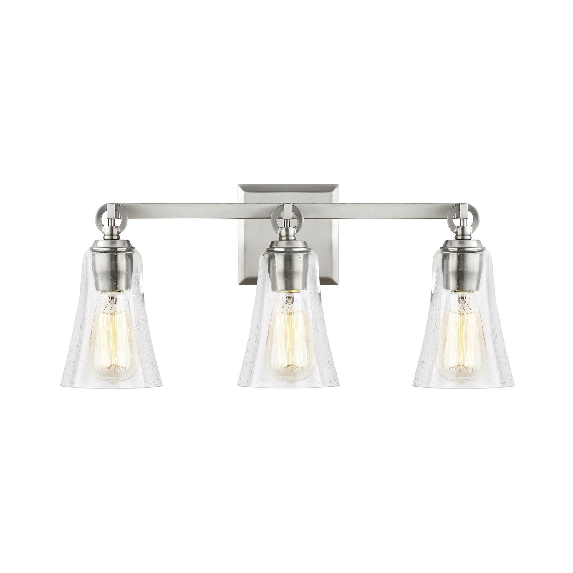Monterro Bath Vanity Light in Satin Nickel (3-Light).