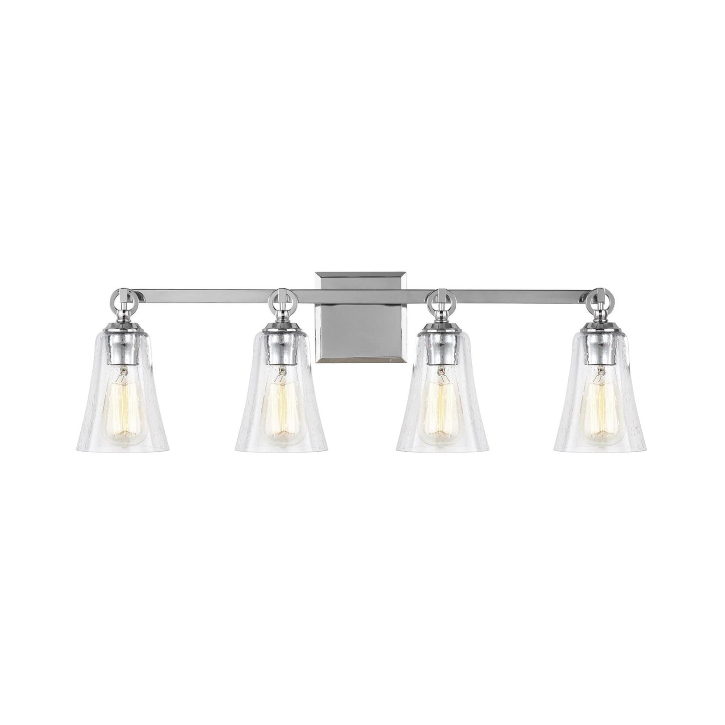 Monterro Bath Vanity Light in Chrome (4-Light).