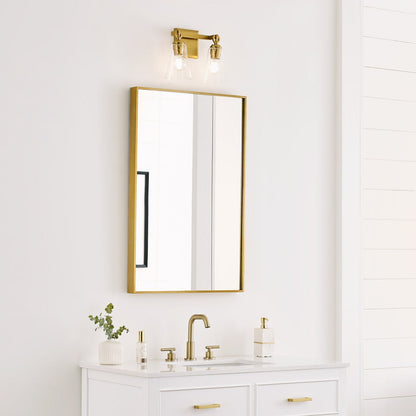 Monterro Bath Vanity Light in bathroom.