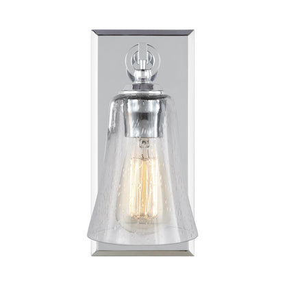 Monterro Bath Wall Light in Chrome.