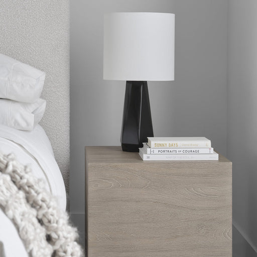 Moresby Table Lamp in bedroom.