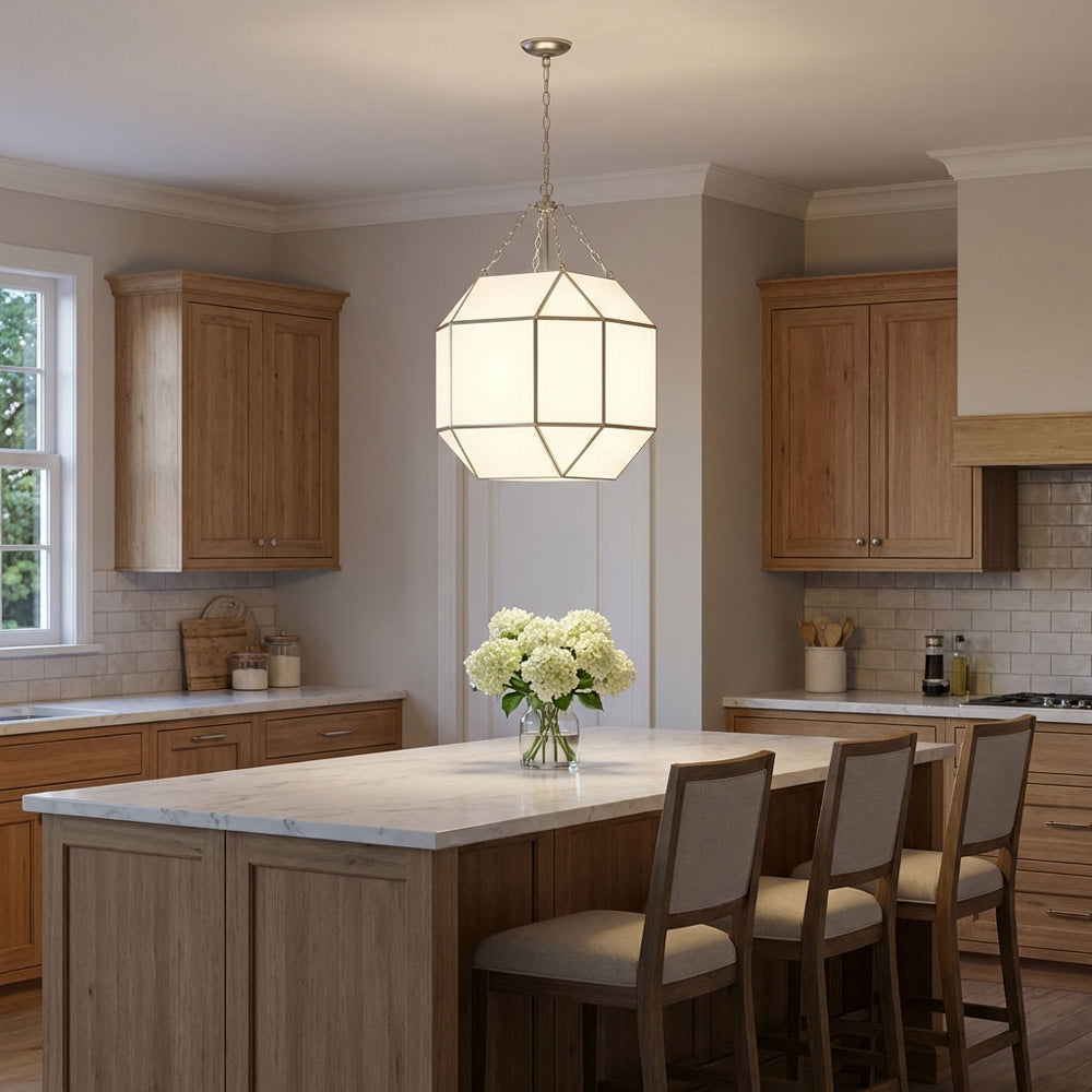 Morrison Pendant Light in kitchen.